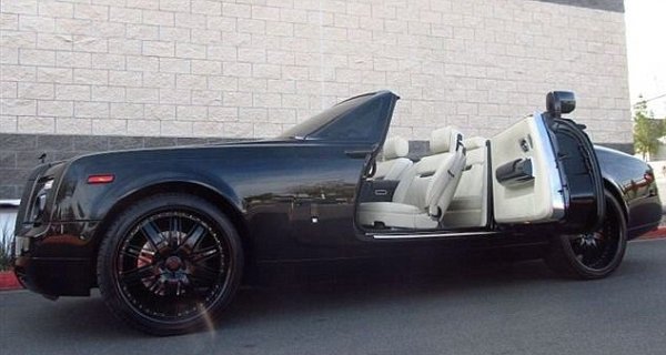 Rolls-Royce Phantom Drophead Coupe Convertible DUB Edition на Дейвид Бекъм