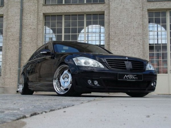 Bodykit за Mercedes-Benz S-Class W221 от MEC Design