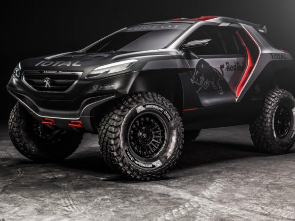 Peugeot 2008 DKR - състезателна машина за Дакар
