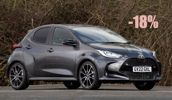 През октомври: 56 регистрации
Суперминито на Toyota постепенно губи клиенти, което е разбираемо, защото моделът е на пазара вече шеста година и започва да остарява. Освен това най-базовата и евтина версия, която в миналото започваше от 28,000 лева, отпадна от гамата. Сега най-достъпният вариант е цели 42,000 лева, и то след намаление. 

Числото в снимката показва разликата спрямо същия период на миналата година. 
