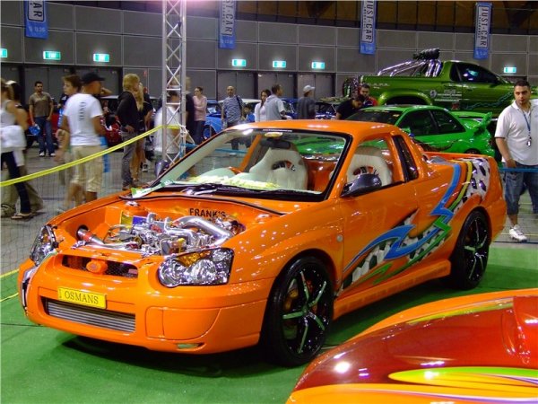 Напълно преобразена Impreza WRX