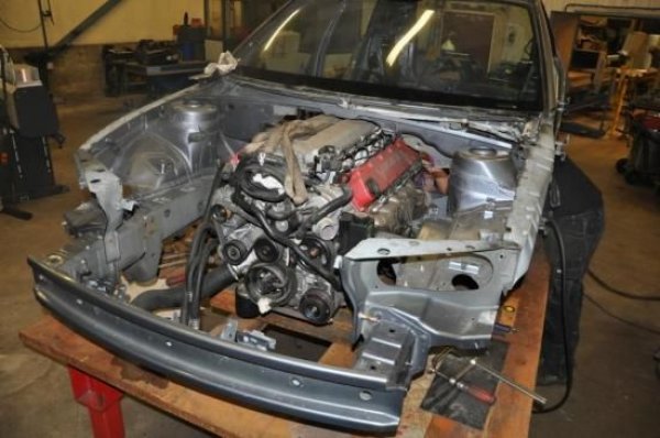 Saab 9-3 SRT10 MegaPower - Saab 9-3 с 8.4-литров V10 двигател от Dodge Viper