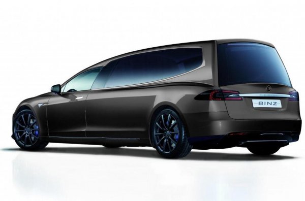 Каросерията на Model S тук е удължена с 839 мм до общо 5819, а покривът повдигнат с 28 см. При преработката се използва патентована технология със сандвич-панели от фибростъкло. В континентална Европа катафалката се продава като Binz, а във Великобритания търговското наименование е различно - Coleman Milne Wisper.