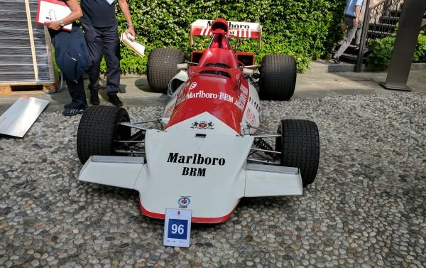 Болидът "Макларън" на Ален Прост от сезон 1985, който днес е собственост на бившия му съотборник Герхард Бергер