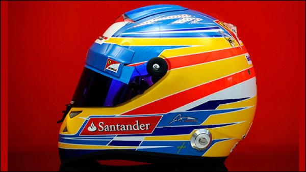 <p>Шлемовете и номерата на пилотите, които стартират в първото състезание от Формула 1 за 2012 година<br /><br />5. Фернандо Алонсо &ndash; Исп - Ferrari</p><p>&nbsp;</p>