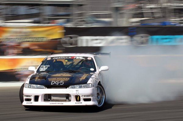 Formula Drift 2008. Писта Irwindale, САЩ Калифорния