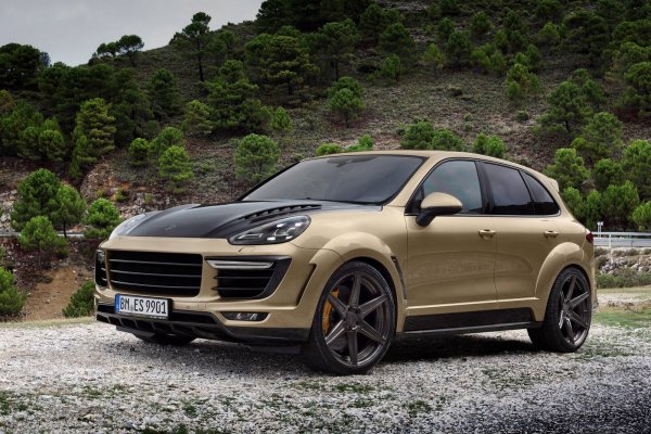 Porsche Cayenne Turbo Vantage Gold от Topcar 