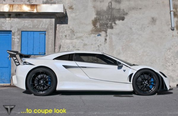 Словенският суперавтомобил Tushek Renovatio T500