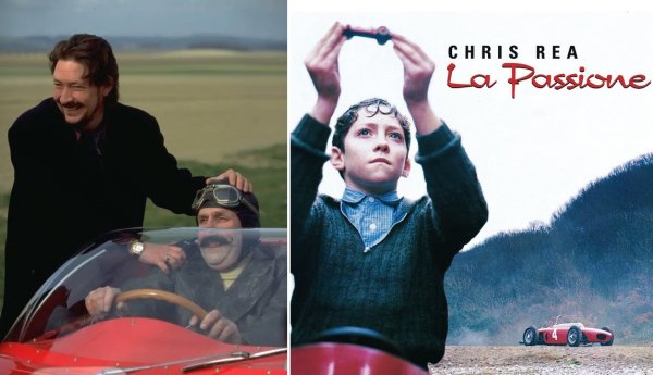 В един момент музиката и състезанията се сливат за Риа. Той издава песен в памет на Сена: Saudade, а също така работи върху La Passione, историята на малко момче, чието семейство прави сладолед и което е обсебено от Ferrari и фон Трипс.
Първоначално замислен като разширен музикален видеоклип за серия от свързани песни, филмът изисква да се пресъздаде състезателният болид с акулския нов на Ferrari от 1961. Сложна задача, защото всички бройки са унищожени. Но английски инженери успяват да се справят. 
