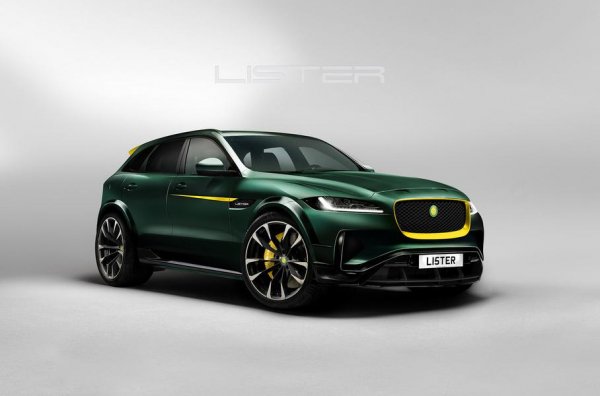 Британският кросоувър Lister LFP, представен миналата есен, бе позициониран като най-бързия в света сериен SUV. След тунинга 5-литровият V8 развива 680 к.с., което позволява на кросоувъра да ускори до 60 мили/ч (96 км/час) за 3,5 сек. Обявената максимална скорост е 322 км/ч, което е със 17 км/ч повече от рекордьора Bentley Bentayga Speed. Производителят не крие факта, че за основа е взет Jaguar F-Pace SVR, но мащабът на подобренията позволява да продава модела под собствената си марка. Тиражът на спортния автомобил с кросоувър геометрия е ограничен до 250 копия, а цената му в родината е еквивалентна на 180 хиляди долара.
