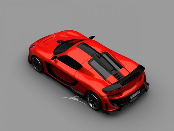 Genevart Celsius  - силно модифицирано Porsche 997