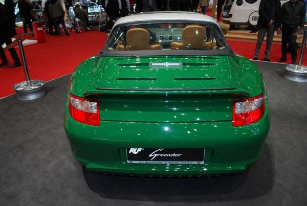 eRUF Greenster - напълно електрическа версия на Porsche 997, дело на тунерите от RUF 