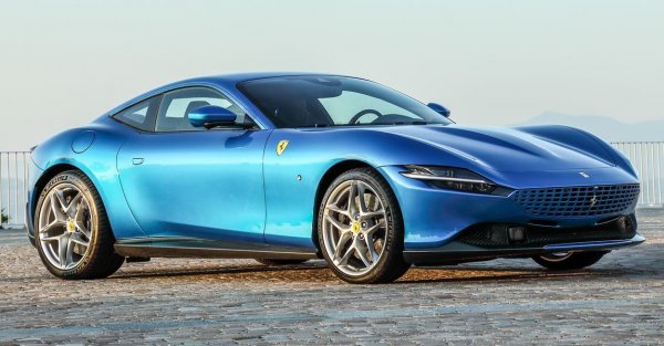 Новият гранд-турър от Маранело е направо без пари като за Ferrari - стартовата цена е под 360 000 лева. Roma ползва 3-9-литровия туин турбо V8 с код F154BH, съчетан с 8-степенен автоматик с двоен съединител от Magna, и развива 620 конски сили. 
