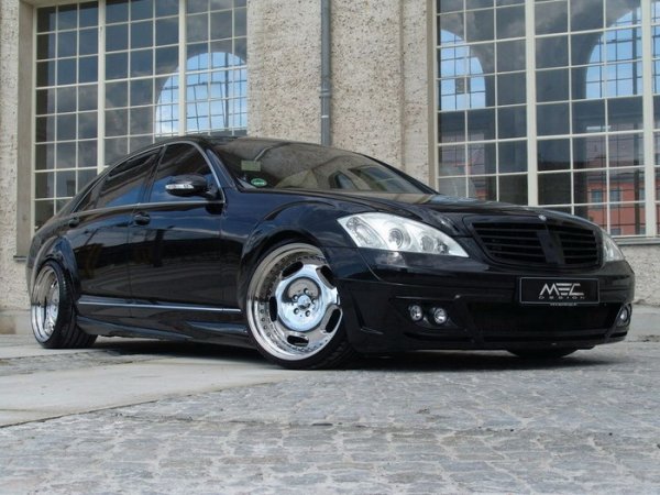 Bodykit за Mercedes-Benz S-Class W221 от MEC Design