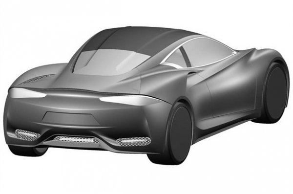Infiniti EMERG-E (скици от патентното ведомство)