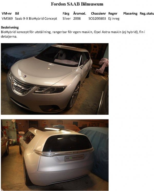 Разпродават историята на Saab