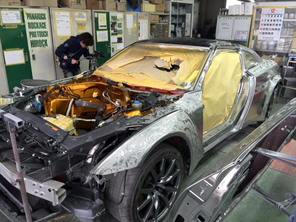 Оптична доработка на Nissan GT-R от японското ателие Kuhl Racing
