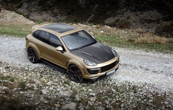 Porsche Cayenne Turbo Vantage Gold от Topcar 