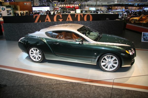 Bentley Continental GTZ - доработка на Zagato