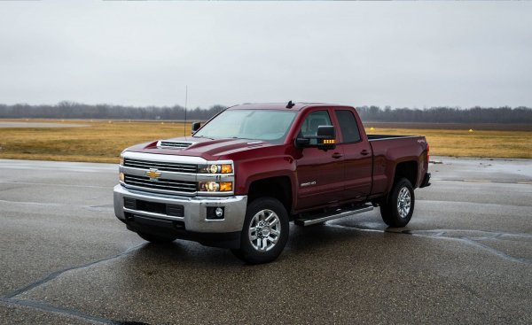 2. GMC Sierra HD, 3. RAM 2500/3500
