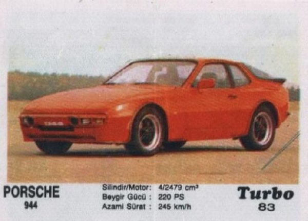 Пълна серия от 100 картинки "Turbo".