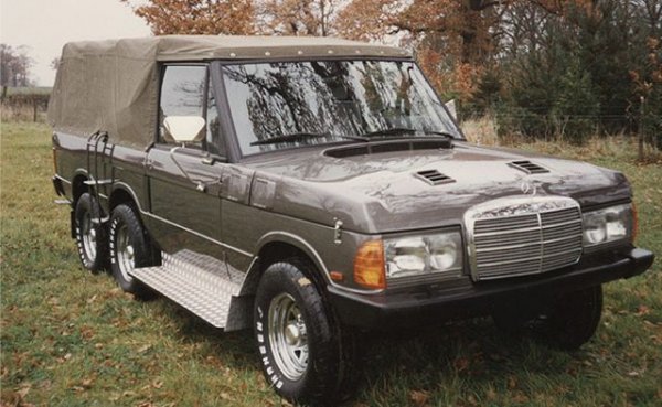 80-те години са епохата на най-голяма популярност на кокаина, което вероятно е свързано по някакъв начин с идеята на тази лондонска компания да предложи хибриди между Range Rover и Mercedes-Benz. 
