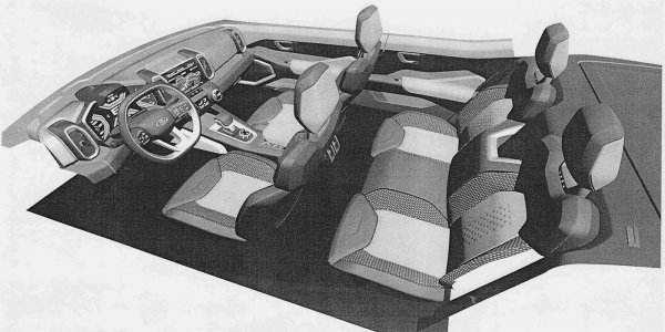 Оформлението на салона на новата Niva ще бъде максимално просто и функционално, но ще получи и редица промени. Предният панел ще бъде оформен по мотиви на Tesla и Volvo с ориентиран вертикално дисплей на мултимедийната система, а също така и с голямо количество сензорни повърхности.

За модела ще се предлагат също голям брой системи за безопасност и асистенти на водача, като някои от тях ще бъдат настроени за движение по тежки терени. Lada Niva 2024 ще получи и система от камери за кръгово наблюдение, която не само ще улесни маневрирането при паркиране, но ще бъде и полезен асистент при офроуд.