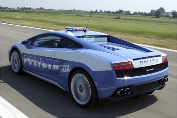 Lamborghini Gallardo LP 560-4 за полицията в Италия