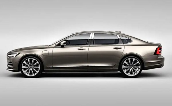 Богатите китайски клиенти са толкова ентусиазирани от много големите седани, че няколко производители намират за полезно да разработят исторически дълги автомобили, за да задоволят само този пазар
Първият от тях в нашия списък е Excellence, разширена версия на текущия S90. С 5083 мм дължина, неговата предница и задница остават далеч пред сегашния SUV XC90 – 4950 мм.
