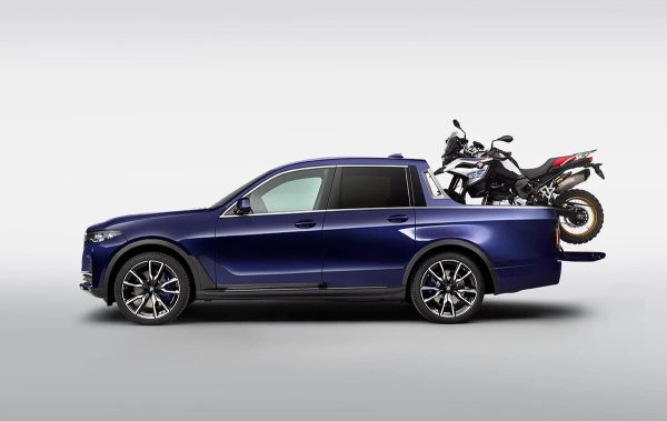 През 2019 г. BMW създава пикап на базата на X7. Проектът е дело на ученици от академията на марката, които получават шаси от X7, предназначено за бракуване, и го превръщат в луксозен пикап.

Каросерията получава товарна зона с тикова облицовка и стойки за мотоциклет BMW F 850 GS. Прототипът е напълно функционален, но BMW категорично заявява, че няма планове за серийно производство.

