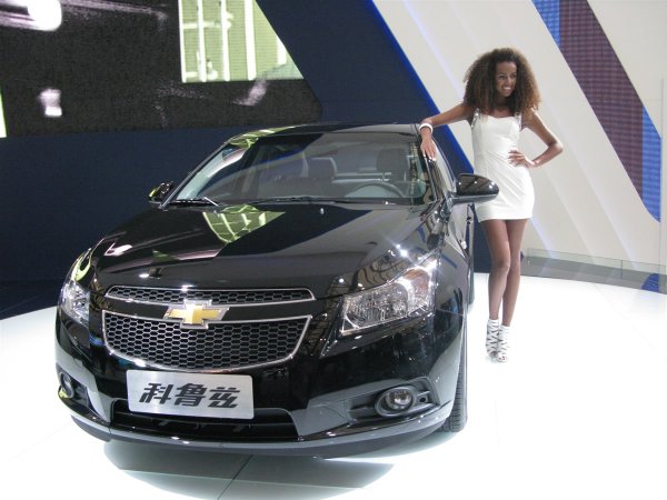 Момичетата на автосалон Шанхай 2009