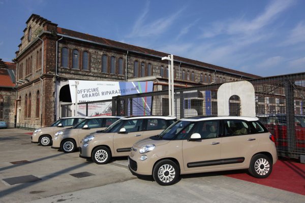 Fiat 500L с екстрата за приготвяне на кафе Coffee Experience