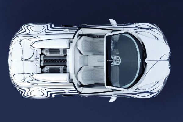 Bugatti Veyron Grand Sport L Or Blanc