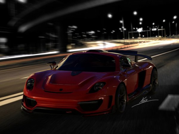 Genevart Celsius  - силно модифицирано Porsche 997