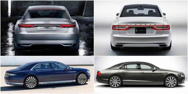 Десетото поколение на американския Lincoln Continental, показан за първи път в Ню Йорк през есента на 2015 година, е събрал три модела в себе си. Предницата напомня на Jaguar, задната част на Audi Prologue от 2014-та година, а в профил - на Bentley Continental Flying Spur.
