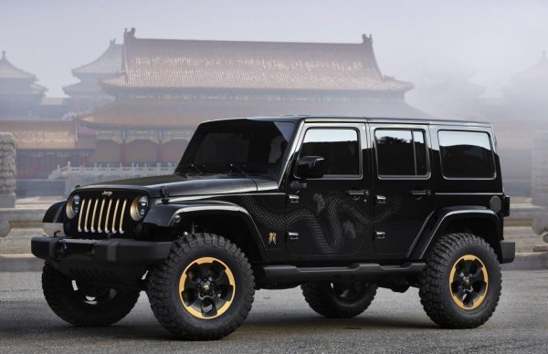 Jeep Wrangler Dragon Design Concept