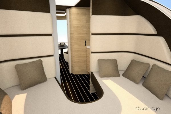 Knaus Tabbert Caravisio - концептуална каравана, вдъхновена от яхтите 