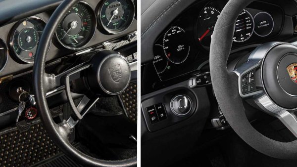 Историята на левия ключ за запалване на Porsche датира от средата на миналия век и е неразривно свързана с 24-те часа на Льо Ман, които се различават от другите състезания по много специфична процедура за стартиране. Автомобили и пилоти са били наредени едни срещу други според квалификациите и след вдигане на флага, пилотите трябва да изтичат до колата си, да я запалят и да влязат в битка възможно най-бързо. И точно за да ускорят този процес, дизайнерите на Porsche поставят ключа за запалване вляво от кормилната колона.

В допълнение към завидното забавление, подобна стартираща процедура имала и неприятни странични ефекти: опитвайки се да спечелят частица от секундата, пилотите не губели време за предпазния колан (през 1969 г. пилот Джон Улф почина в първите обиколки на маратона заради непоставен колан).

В началото на седемдесетте организаторите на Льо Ман преразгледаха регламентите, преминавайки към по-традиционен старт. Ключът за запалването на марката от Щутгарт - било то при хиперкара 918 Spyder или при дизелов Cayenne - все още е разположено вляво от волана.