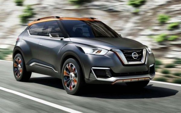 Nissan Kicks е субкомпактен кросоувър, чиято цена започва от около 20 000 долара в САЩ. Той е оборудван със 17-цолови алуминиеви джанти и разполага със система Nissan Safety Shield 360, която помага да се наблюдава всичко пред, зад и отстрани на автомобила.