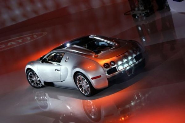 Bugatti Veyron Grand Sport / Автомобилен салон Париж 2008