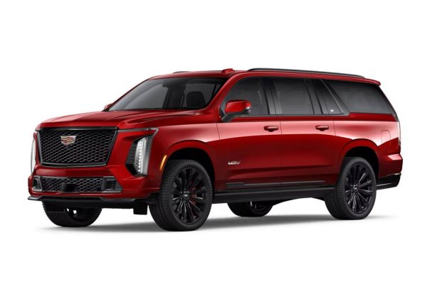 Къде се прави: Арлингтън, Тексас
Стартова цена: $167,695
Малко неща крещят "Америка!" толкова силно като огромен луксозен SUV с 6.2-литров V8 и 682 коня под капака. Логичното място да се произведе такава грамада е Тексас, разбира се. 
V-сериите са еквивалентът на М при BMW или AMG при Меrcedes - не само с повече коне от обикновените Escalade, но и с впечатляващата способност да минава четвърт миля за абсурдните 12.7 секунди. И да гълта бензин, както редовият тексасец гълта сладоледен шейк - с кофи. 
