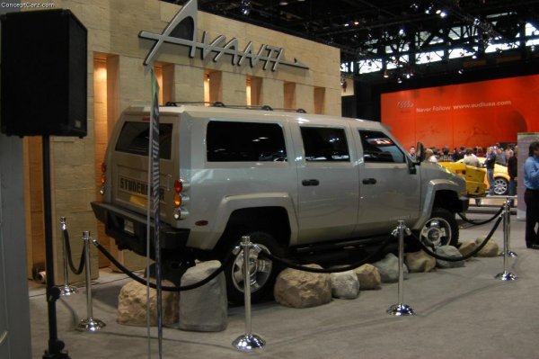 Машината е на шасито на тежкия пикап Ford F-Series Super Duty, като от &bdquo;синия овал&rdquo; е и V10 двигателят с обем 6,8 литра.

По стечение на обстоятелствата, обаче, през 2002 г. General Motors пуска на пазара всъдехода Hummer H2, който си прилича със Studebaker като две капки вода. Започнал съдебен процес, който приключил със споразумение и от Avanti обещали да променят дизайна на серийния модел и да го направят по-динамичен. Но всичко приключило дотам и машината отишла в историята.