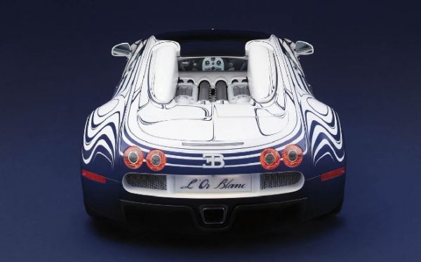 Bugatti Veyron Grand Sport L Or Blanc