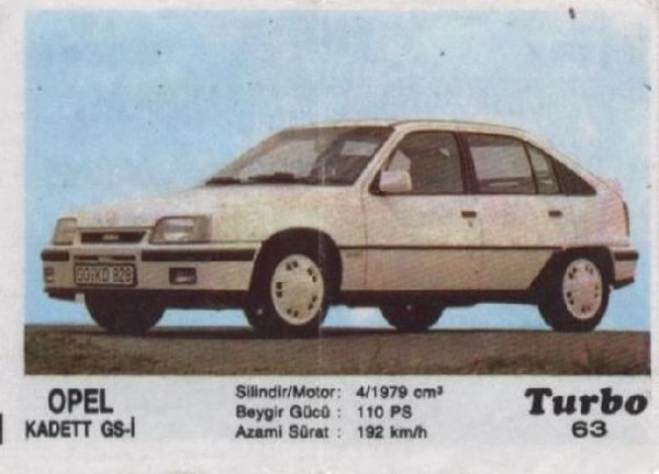 Пълна серия от 100 картинки "Turbo".