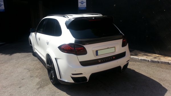 Porsche Cayenne Turbo S Mansory на Кристияно Роналдо