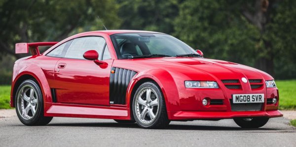 Направеният на базата на модела De Tomaso Mangusta, който беше представен в края на 90-те години, MG SV можеше да бъде брилянтен спортен автомобил. Предлагайки шаси от въглеродни влакна и 4,6-литров V8 на Ford V8, нещата звучаха обещаващо. При премиерата пред медиите беше показан и вариант с 1000 к.с., който разчита допълнително задвижване с азот, но той така и не видя бял свят.