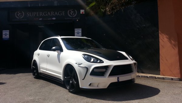 Porsche Cayenne Turbo S Mansory на Кристияно Роналдо