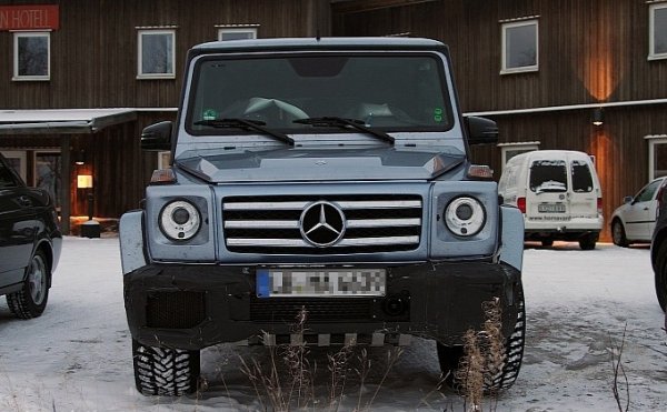 Шпионски снимки Mercedes G55AMG / G65AMG