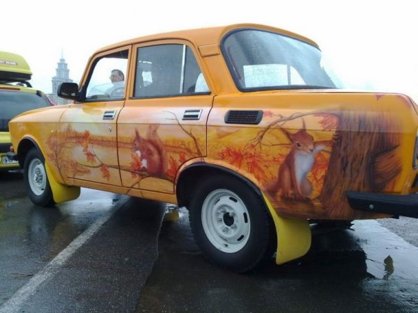 Снимки от фестивала "AEROграфии 2009", който се проведе в Москва. 