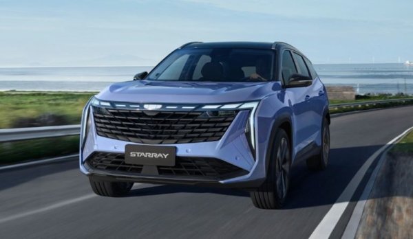 Nissan Qashqai - 76 990 лева
Geely Starray - 76 981 (НА СНИМКАТА)
Skoda Superb - 77 860
Toyota Corolla Cross - 77 990
Toyota C-HR - 79 490
Subaru Forester - 79 940
Audi Q2 - 80 083
Haval Dargo - 82 990
Skoda Kodiaq - 83 420
Toyota RAV4 - 83 990
Volkswagen Tiguan - 85 865
Jeep Renegade - 87 132
Nissan X-Trail - 87 140
Toyota Hilux - 88 990
Ford Ranger - 93 000 
Misubishi Eclipse Cross - 97 990 
Renault Rafale - 101 490
Audi Q3 - 102 395
Mazda CX-60 - 102 990
Honda C-RV - 103 990
Subaru Outback - 104 300
Alfa Romeo Stelvio - 113 479
Toyota Land Crusier - 161 990
